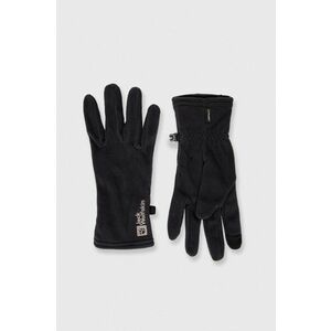 Jack Wolfskin manusi culoarea negru imagine