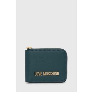 Love Moschino portofel femei, culoarea verde, JC5639PP1LLD0000 imagine