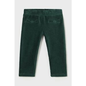 Mayoral pantaloni copii culoarea verde, neted, 514 imagine