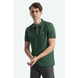 Lacoste polo de bumbac PH4012 132 culoarea verde, uni PH4012.132-132 imagine