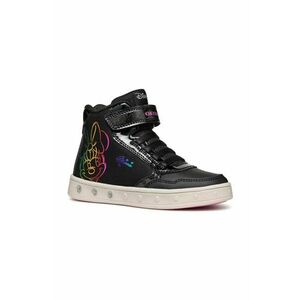 Geox sneakers pentru copii SKYLIN Minnie culoarea negru, J468WE.011KN imagine