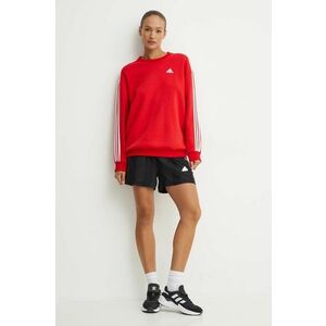 adidas bluza Essentials femei, culoarea rosu, cu imprimeu, IY1734 imagine