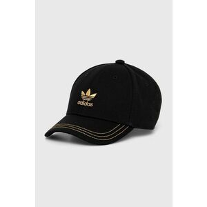 adidas Originals șapcă din bumbac pentru copii BASEBALL CAP culoarea negru, cu imprimeu, IY6692 imagine