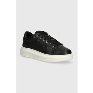 Karl Lagerfeld sneakers din piele KAPRI MENS culoarea negru, KL52575N imagine