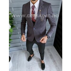 Sacou barbati slim fit B1540 E 73-3 ~ imagine