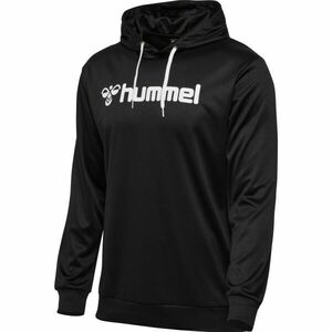 Hummel LOGO HOODIE Hanorac pentru bărbați, negru, mărime imagine