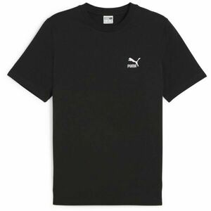 Puma CLASSICS SMALL LOGO TEE Tricou de bărbați, negru, mărime imagine