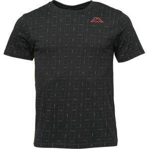 Kappa LOGO EFRIGE CELO PRINT Tricou pentru bărbați, negru, mărime imagine