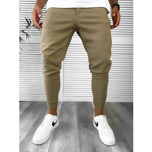 Pantaloni de trening bej conici 12783 1-4 imagine