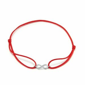 Bratara din snur Red Rope Infinite Gift imagine