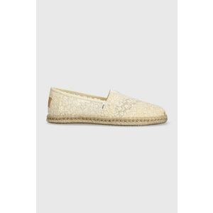 Toms espadrile Alpargata Rope culoarea bej, 10019815 imagine