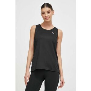 Puma top de antrenament Favorite culoarea negru 520257 imagine