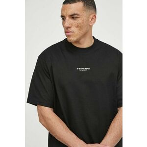 G-Star Raw tricou din bumbac barbati, culoarea negru, cu imprimeu imagine