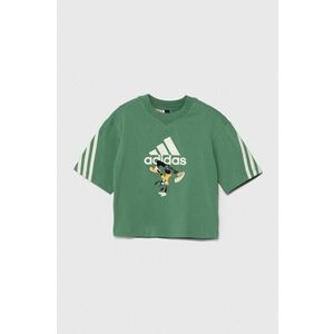 adidas tricou copii x Disney culoarea verde, cu imprimeu, IW0668 imagine