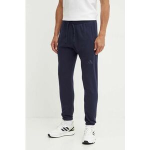 adidas pantaloni de trening All SZN culoarea albastru marin, neted, IY6564 imagine