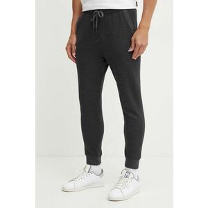 adidas pantaloni de trening culoarea gri, melanj, IW6357 imagine