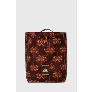 adidas rucsac x Farm Rio culoarea maro, mic, modelator, IX5053 imagine