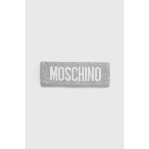 Moschino bentita din lana culoarea negru imagine