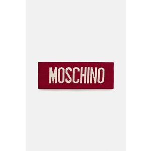 Moschino bentita din lana culoarea negru imagine