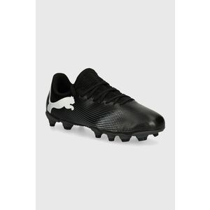 Puma dopuri pentru copii FUTURE 7 PLAY FG/AG Jr culoarea negru imagine