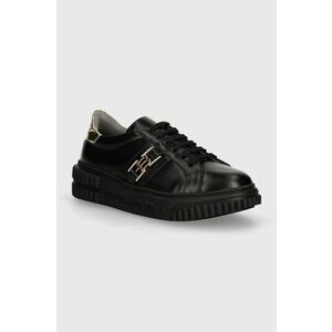 Baldinini sneakers din piele culoarea negru, D5B392T1VISP imagine