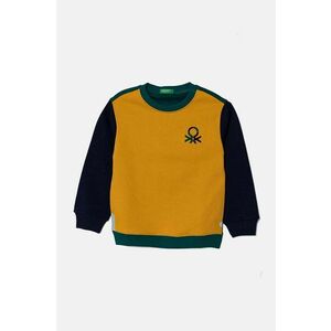 United Colors of Benetton hanorac de bumbac pentru copii cu imprimeu, 3J70G10F0 imagine