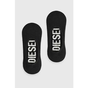 Diesel sosete SKM-HIDEPAT-TWOPACK SOCKS 2PACK 2-pack barbati, culoarea negru, 00S0MG.0IQAS imagine