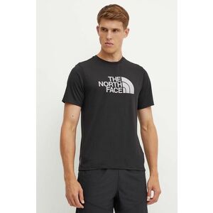 The North Face tricou sport 24/7 Easy culoarea negru, neted, NF0A895KJK31 imagine