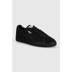 Puma sneakers din piele intoarsă Suede Classic culoarea negru, 399781 imagine