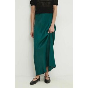 Answear Lab fusta culoarea verde, maxi, drept imagine