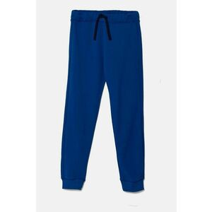 United Colors of Benetton pantaloni de trening din bumbac pentru copii neted, 3J68CF058 imagine