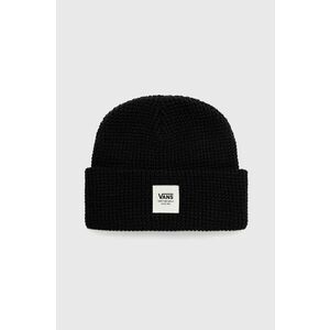 Vans caciula copii WAFFLE CUFF BEANIE culoarea negru, VN000J4WBLK1 imagine