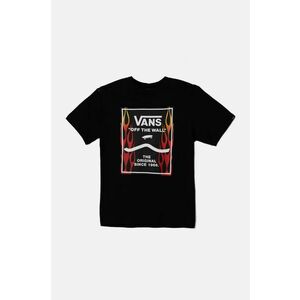 Vans tricou de bumbac pentru copii PRINT BOX 2.0 culoarea negru, cu imprimeu, VN000AKNY841 imagine