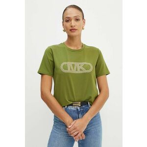 MICHAEL Michael Kors tricou femei, culoarea verde, MT4519LANU imagine