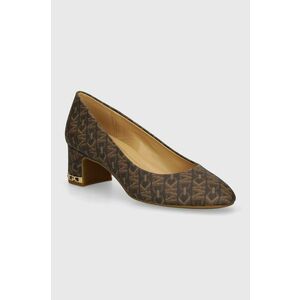 MICHAEL Michael Kors pumps June culoarea maro, cu toc drept, 40T4JUMP1B 212 imagine