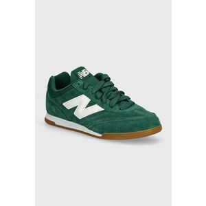 New Balance sneakers din piele intoarsă RC42 culoarea verde, URC42SD imagine