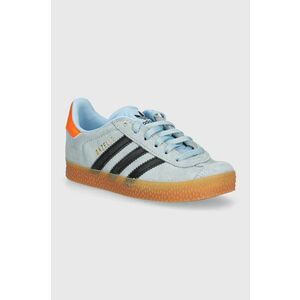 adidas Originals sneakers de piele întoarsă pentru copii GAZELLE C ID6554 imagine