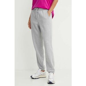 Dkny pantaloni de trening culoarea gri, neted, DP4P3471 imagine