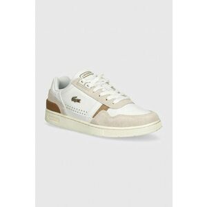 Lacoste sneakers din piele T-CLIP 0722 1 COU SFA culoarea alb, 43SFA0009 imagine