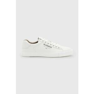 AllSaints sneakers din piele Undgrnd Lthr Low Top culoarea alb, M058FB imagine