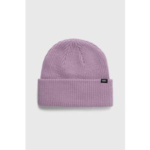 Vans caciula CORE BASICS BEANIE culoarea violet, din tricot gros, VN000QQWD451 imagine