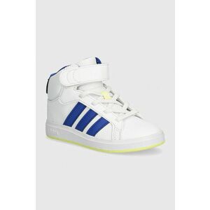 adidas sneakers pentru copii GRAND COURT MID culoarea alb, IE3861 imagine