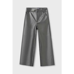 Mayoral pantaloni copii culoarea argintiu, neted, 7550 imagine