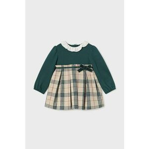 Mayoral rochie bebe culoarea verde, mini, evazati, 2910 imagine