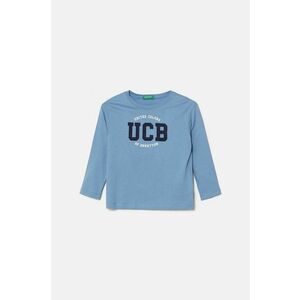 United Colors of Benetton longsleeve din bumbac pentru copii cu imprimeu, 3I1XG10F2 imagine