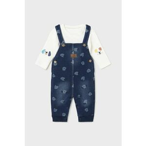 Mayoral Newborn compleu bebe culoarea albastru marin, 2633 imagine