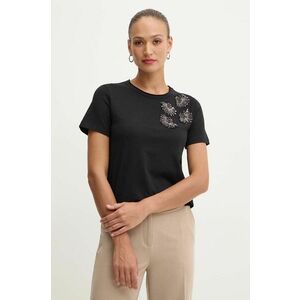 MAX&Co. tricou din bumbac femei, culoarea negru, 2426976011200 imagine