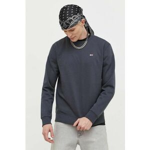 Tommy Jeans bluză bărbați, culoarea gri, uni DM0DM09591 imagine