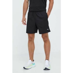 Puma pantaloni scurți de antrenament Performance culoarea negru imagine