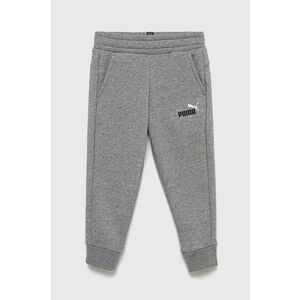 Puma Pantaloni copii 586988 culoarea gri, melanj imagine